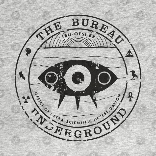 Bureau Underground Seal Vintage by JCD666